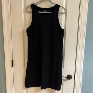 Eddie Bauer athletic wear Black Sleeveless Dress